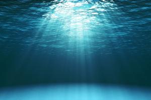 ocean taken from sea bed